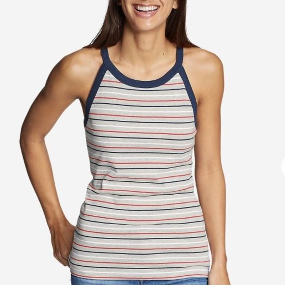 Eddie Bauer Tops - NWT Eddie Bauer Favorite Sleeveless Halter top M L